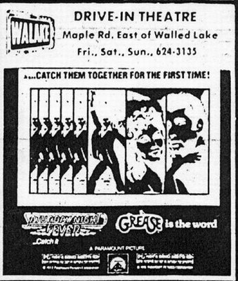 Walake Drive-In Theatre - Grease At The Walake